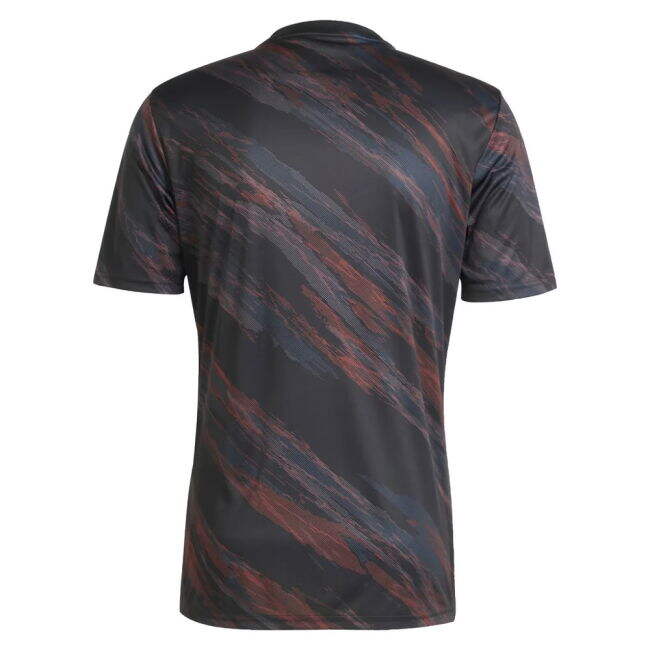 2025-2026 Bayern Munich Performance Shirt (Black) Stretch Fabric