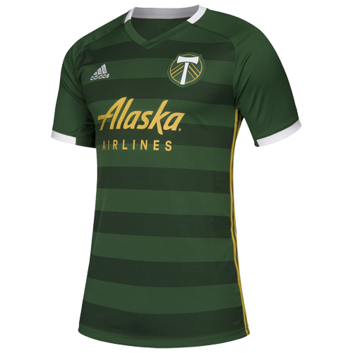Portland Timbers Home 2019-20 Soccer Jersey Shirt - Official Replica
