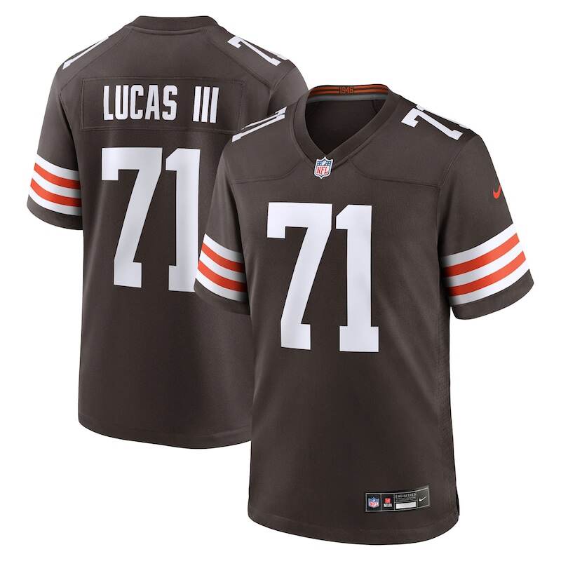 None Cornelius Lucas Cleveland Browns Great Value Fan Apparel