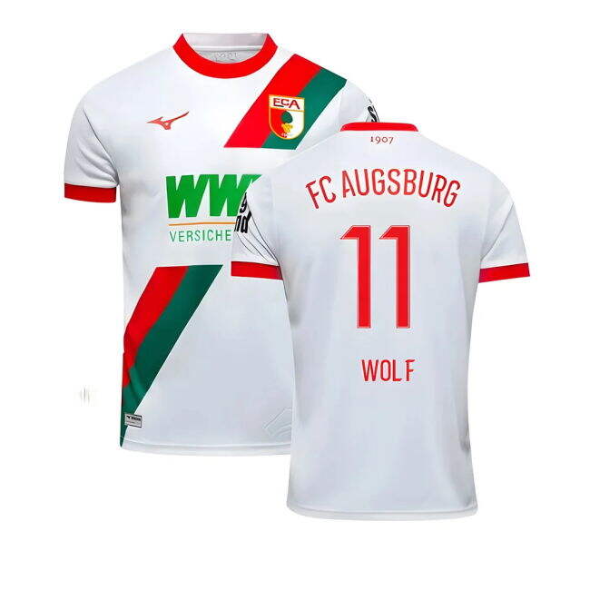 2025-2026 FC Augsburg Home Shirt for (Unisex