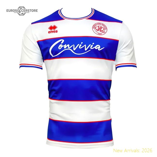 Official 2023-2024 Qpr Queens Park Rangers Home Shirt - Premium