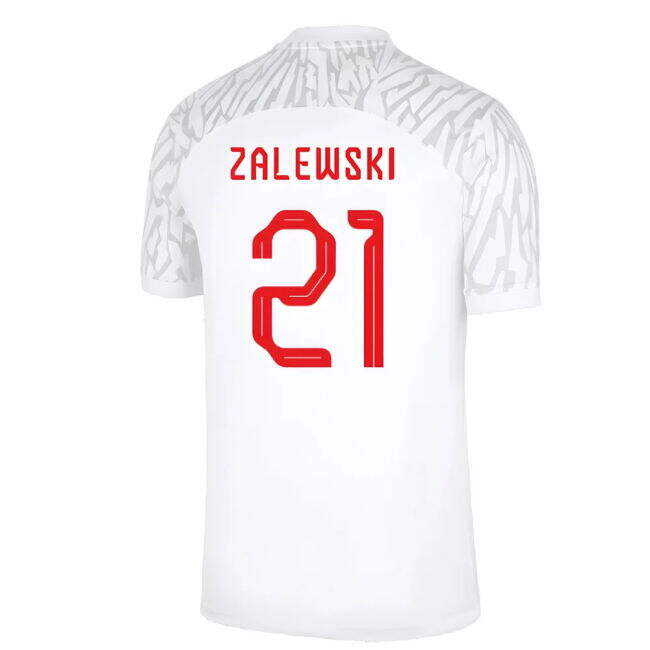 Low Value 2022-2023 Poland Home Shirt (Zalewski 21) Fashionable