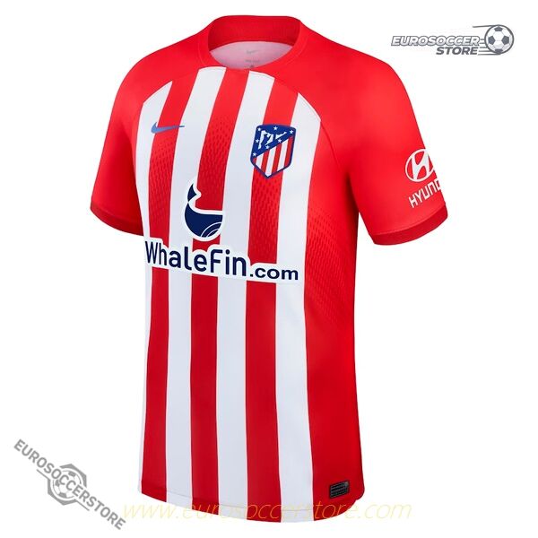 Atletico de Madrid's 23-24 Season Home Football Jersey
