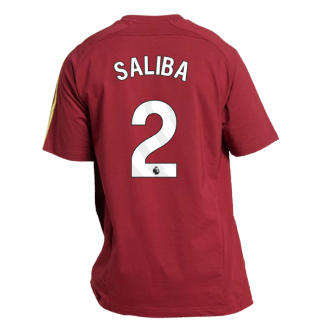 Arsenal 2025-20 Home Football Shirt - Saliba 2 L M S