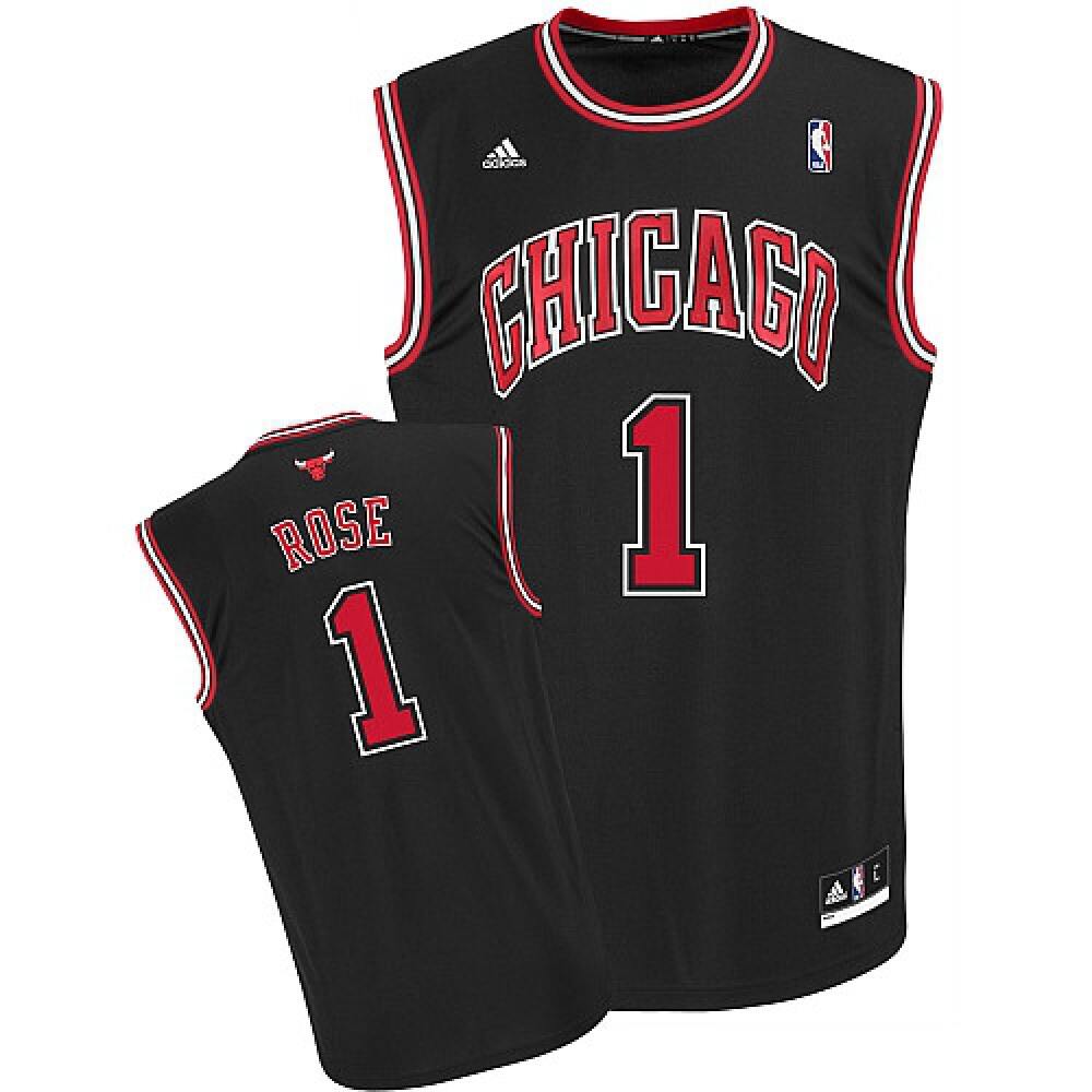 Performance 1 Chicago Bulls Black Jersey - - Must-Have Jersey