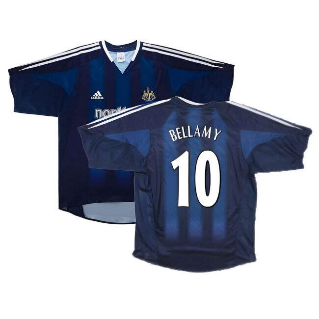 Newcastle United 2004-05 Away Shirt ((Excellent) S) (Bellamy 10)
