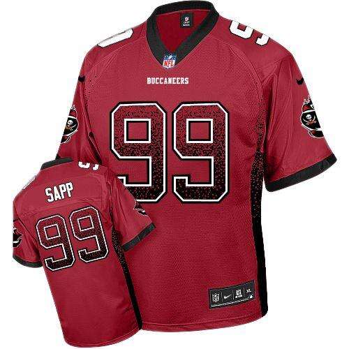 Authentic None #None Red Drift Fashion Elite NFL Jersey stitched