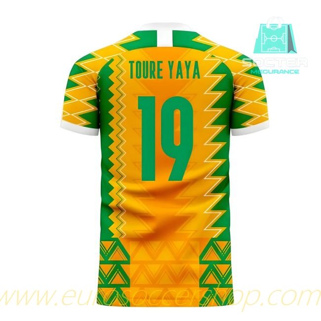 2025/26 Campaign Ivory Coast Home Kit Libero (TOURE YAYA 19)
