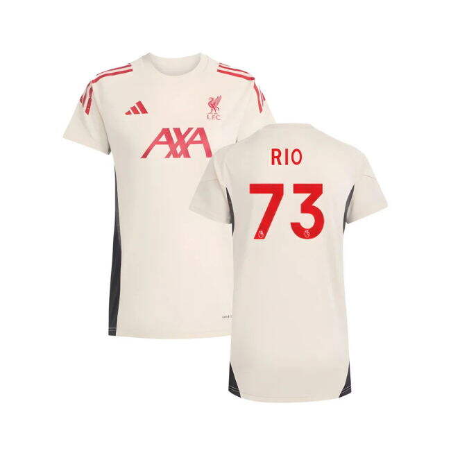 Liverpool Licensed 2025-2026 Liverpool Training Jersey (White) - Wo...