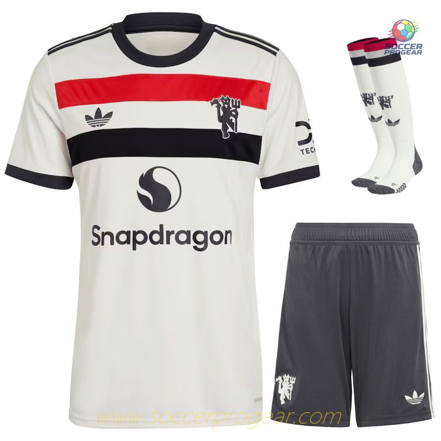 Manchester United Third Child Kit Shirt 2024-25 Edition