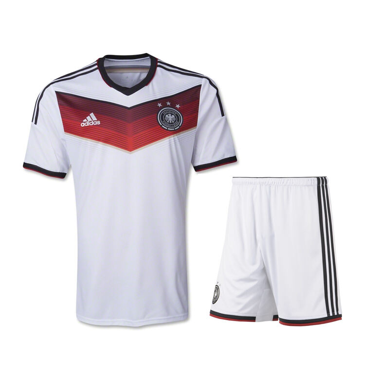 2014 Germany Home White Soccer Jersey KitShirtShorts - Official