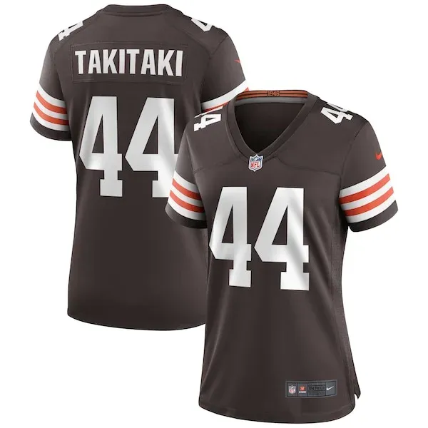 None Game NFL Jersey - Brown | Performance Football Apparel | NFL Foot