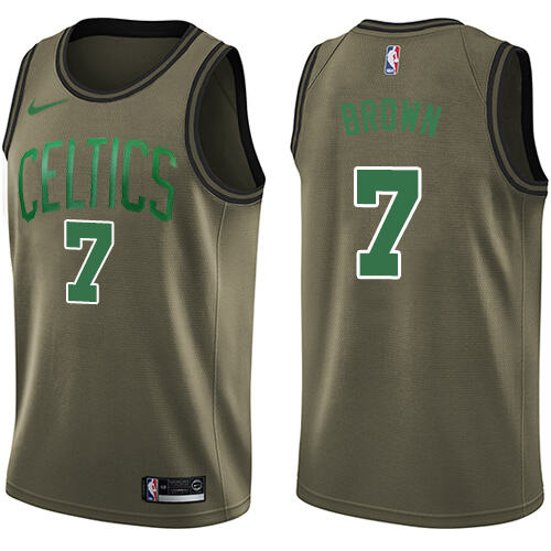 BOS J. Brown #7 Official 2024 Icon NBA Swingman Jersey Brown