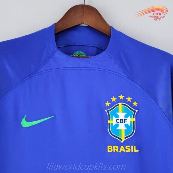 season 2022 WC Finals Brazil Visiting Football Strip