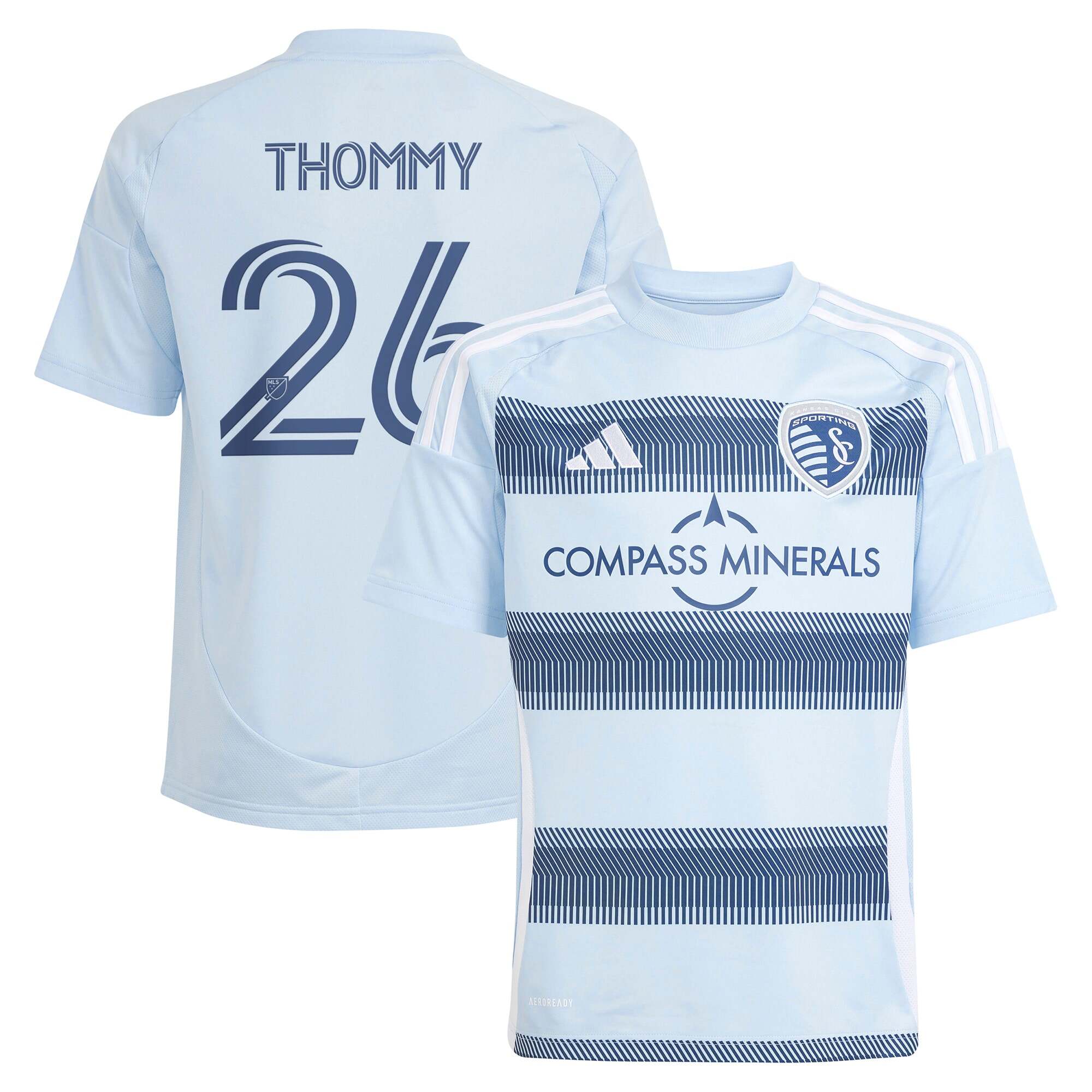 Sporting KC Youth 2025 Durable Replica - Match Jersey - Get Yours Now