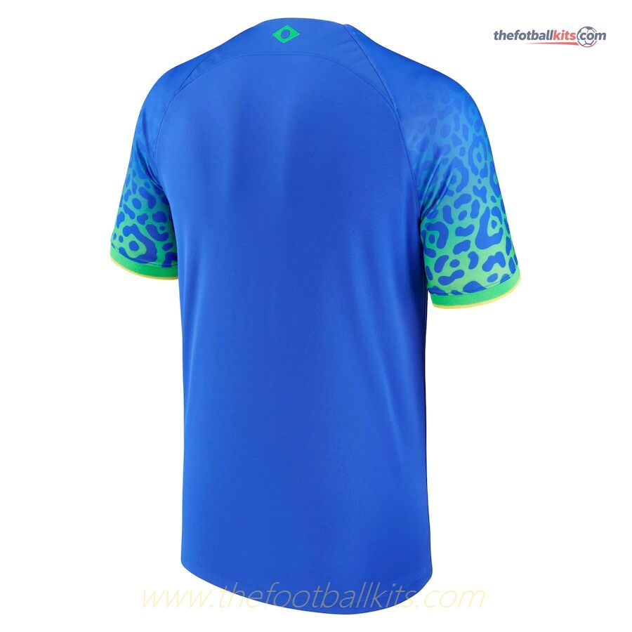 Brazil 2022 Qatar World Cup Away Team Jersey