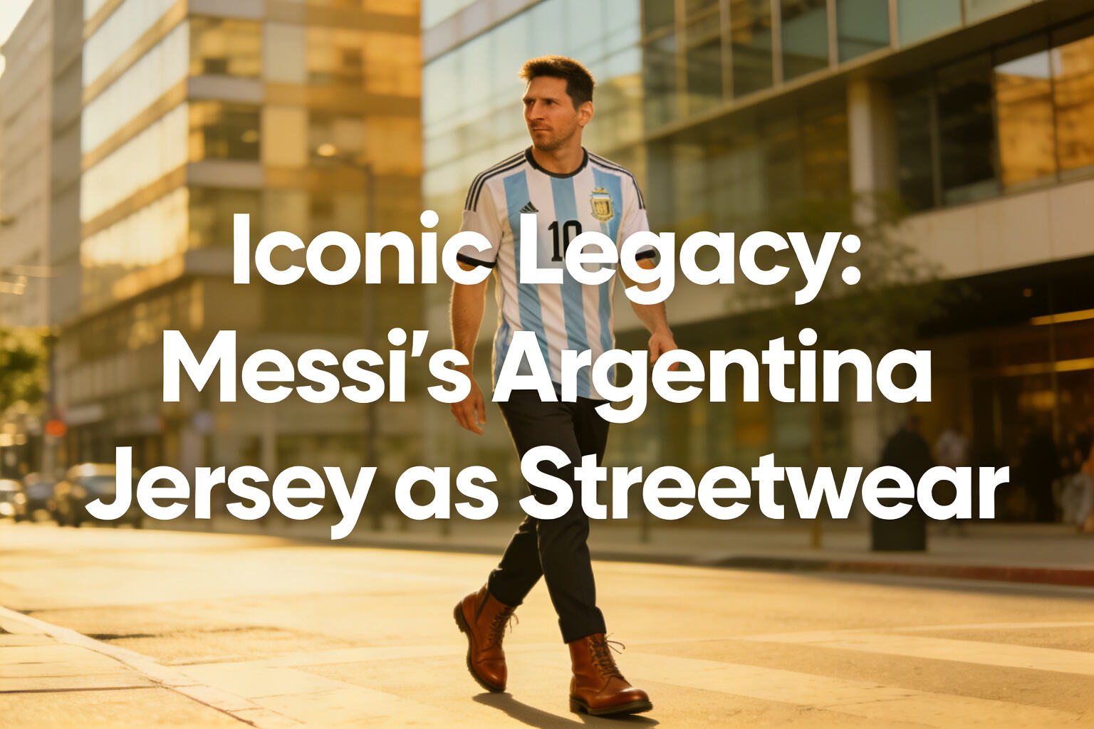 Iconic Legacy: Messi's Argentina Jersey as Streetwear