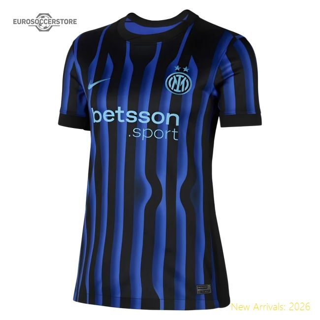 Trending 2025-2026 Inter Milan Home Shirt (Womens) (Vieri 32)