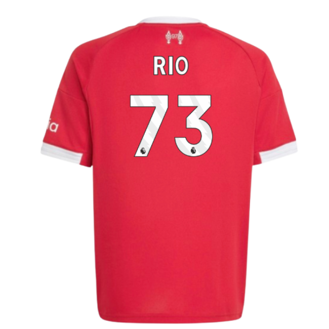 Liverpool Home Football Shirt 2025-20 - Rio 73 L M S Kids