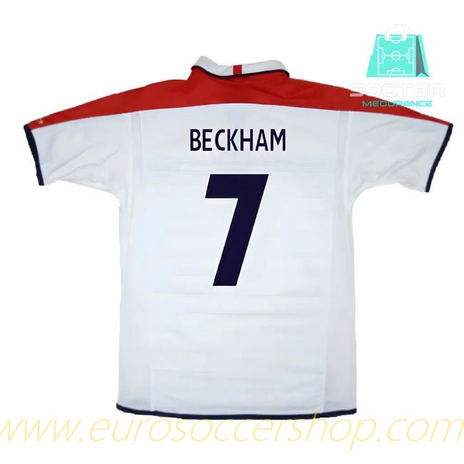 England National Team Home Football Shirt Match Quality (Beckham 7)