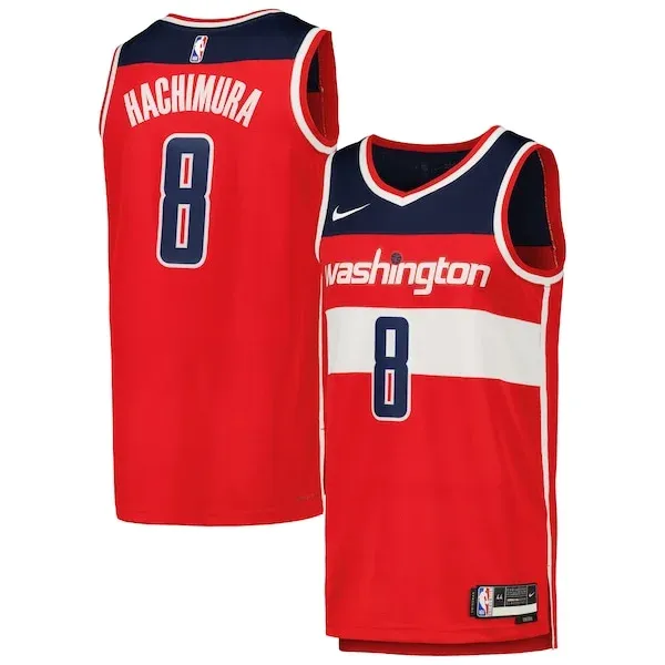 Durable Rui Hachimura WAS NBA Swingman Jersey - Licensed Product