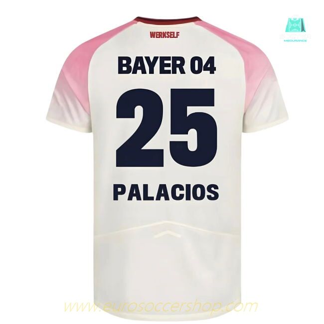 2025-2026 Bayer Leverkusen Away Shirt (Kids) (Palacios 25)