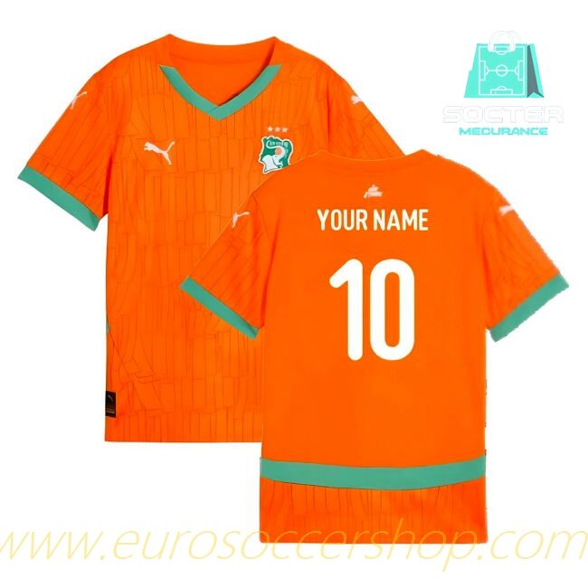 2024-2025 Season Ivory Coast Home Kit Youth