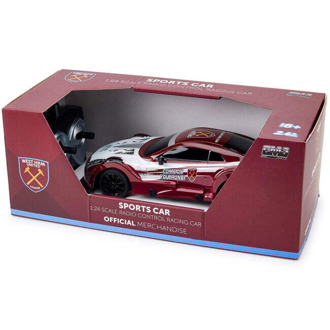West Ham United FC Radio Control Sportscar 1:24 Scale | Classic Style