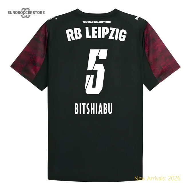 Exceptional 2025-2026 Red Bull Leipzig Third Shirt (bitshiabu 5)