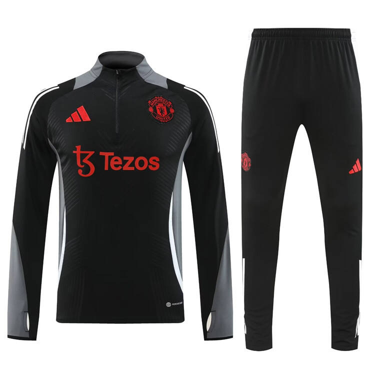 Manchester United 2425 Grey Tracksuit - Official Replica 22298