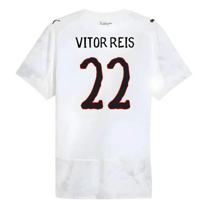 2025-20 Manchester City Adidas Home Football Jersey Vitor Reis 22 M...