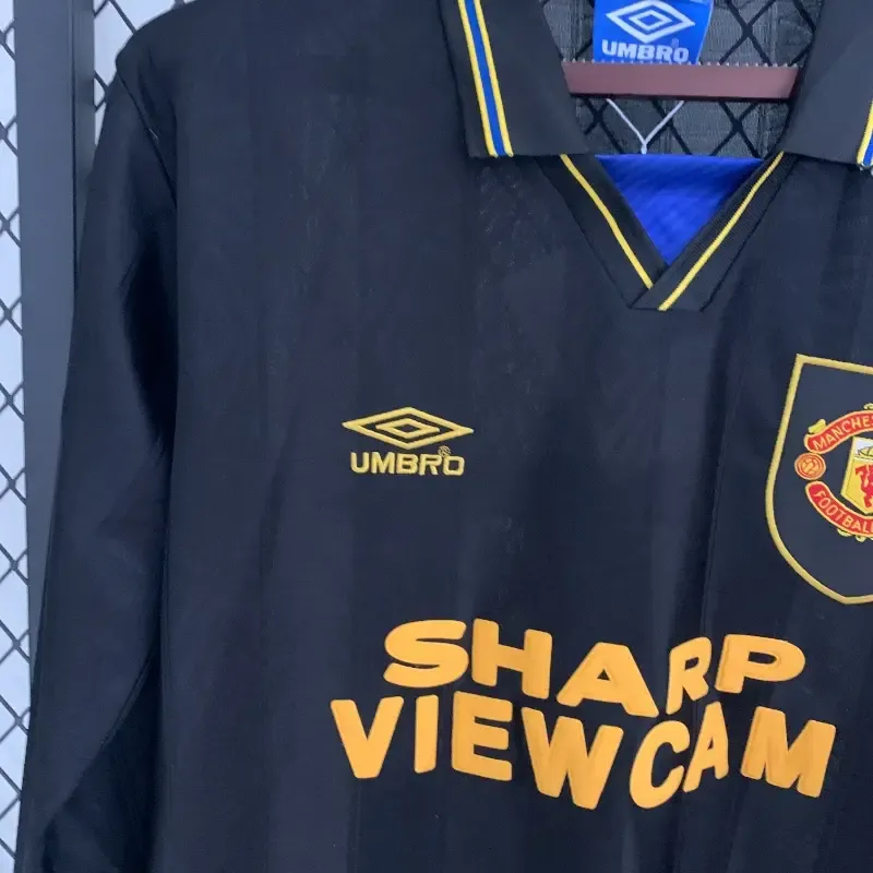 1993-1995 Long Sleeve Manchester United Jersey retro kit