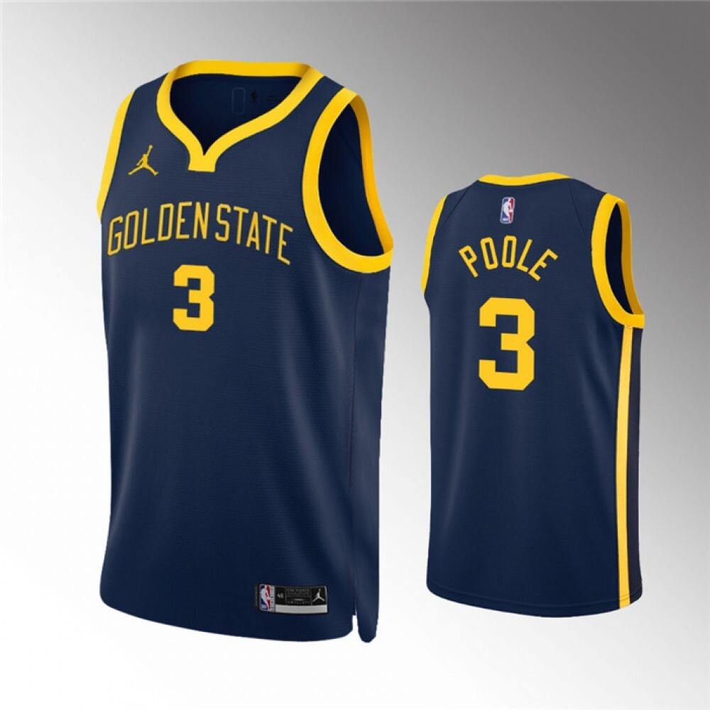 3 Golden State Warriors Navy Jersey - - Must-Have Jersey