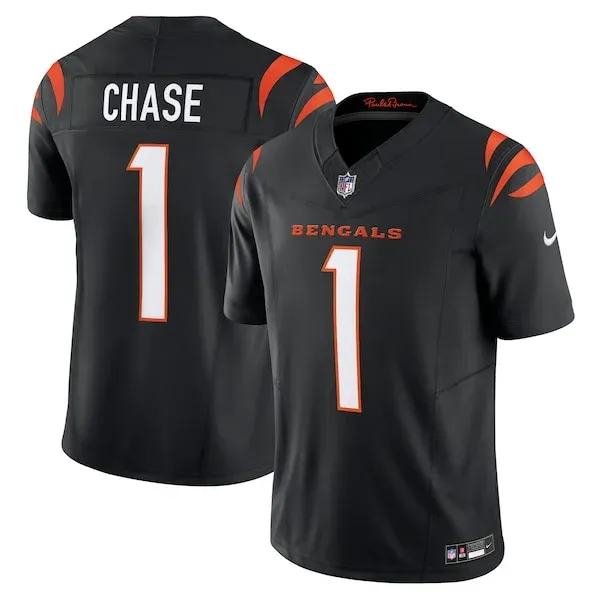 None Chase Cincinnati Limited Jersey - Black | NFL Player Jersey