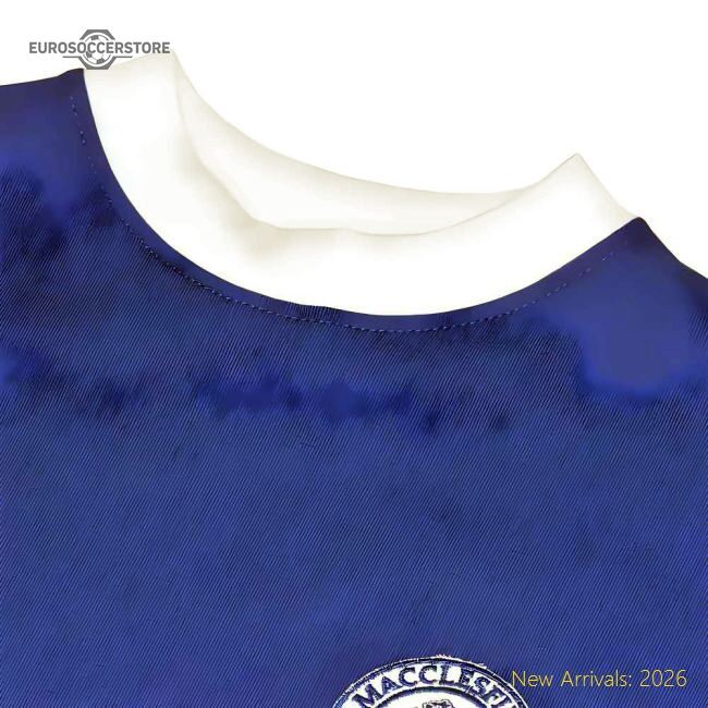 Excellent Macclesfield Town 1967 Retro Football Team - Match Day Jersey