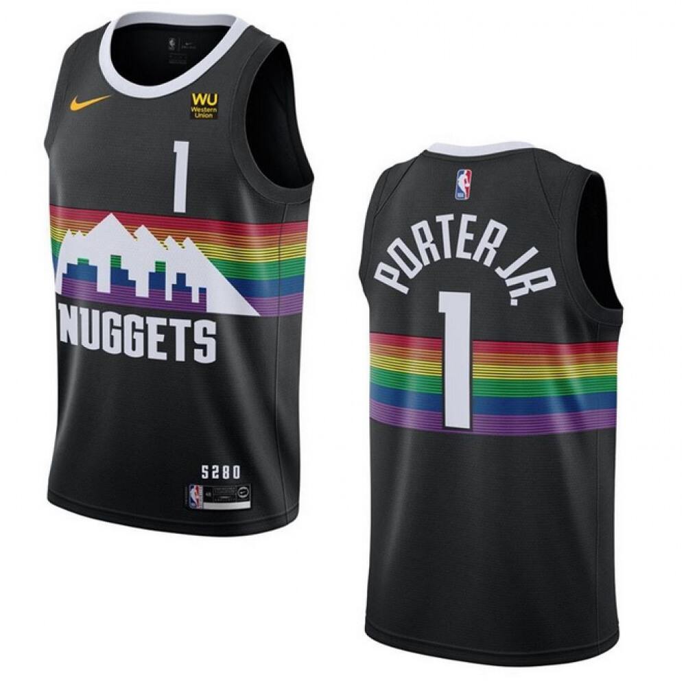 Classic Denver Nuggets 1 Jersey - Black - Game Day Essential