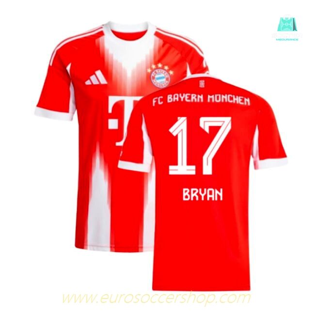 2025-2026 Bayern Munich Home Shirt (Bryan 17)