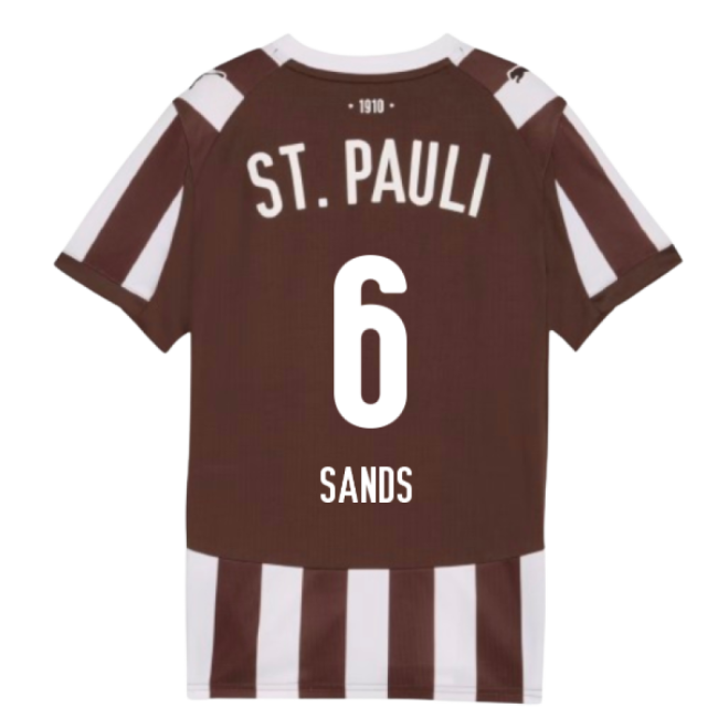 St Pauli official style Home Shirt 2025-2026 (Children