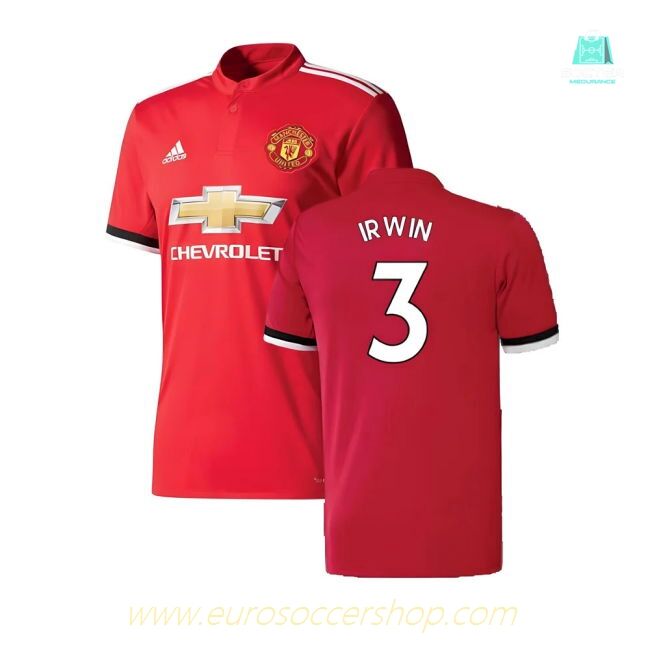 Manchester United 2017-18 Home Shirt ((Excellent) 4-5 Year) (Irwin 3)