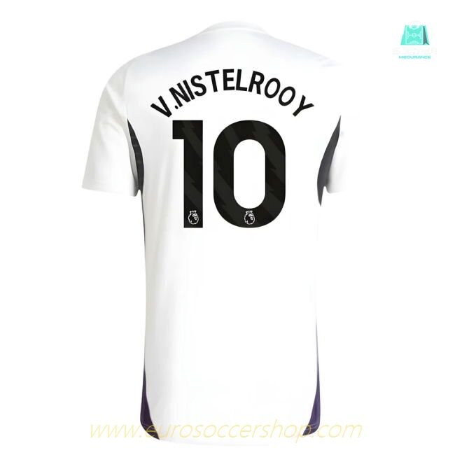 2025-2026 Man Utd Training Jersey (White) (V.Nistelrooy 10)