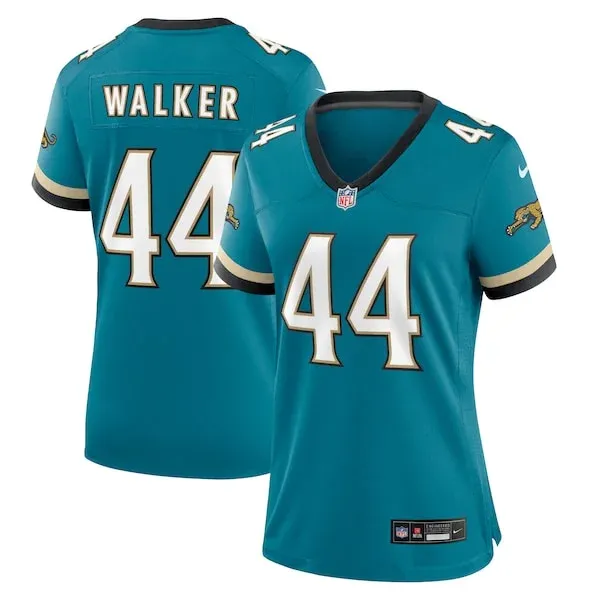 None Travon Walker Game Jersey - Teal | NFL Player Jersey | NFL Footba