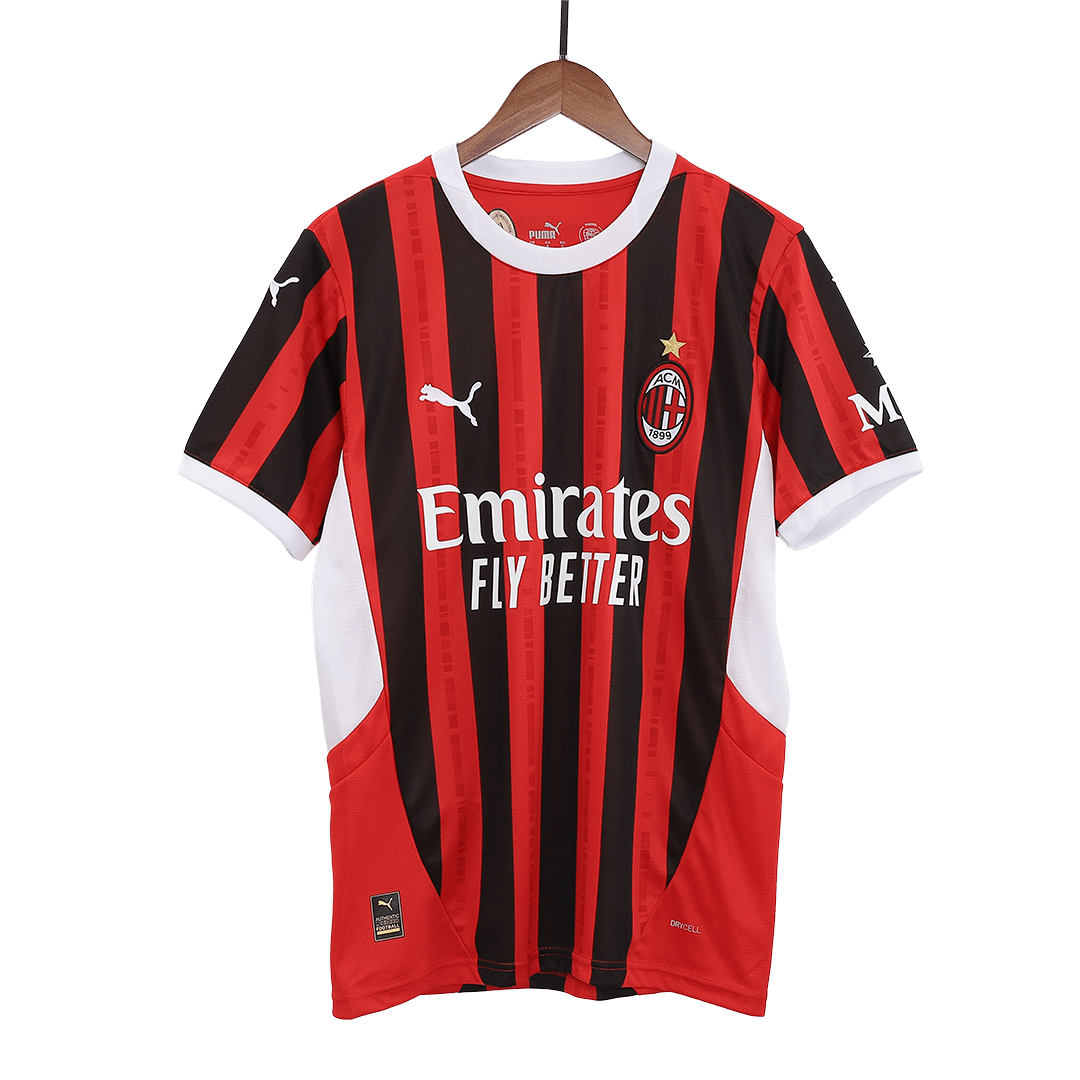 AC Milan Home  Soccer Jersey 2024/25 Authentic Kit