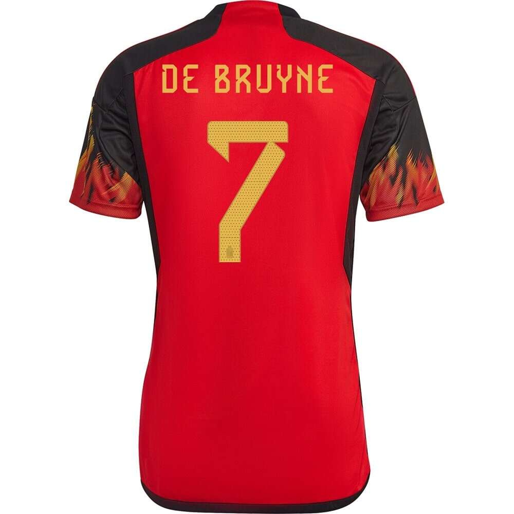 BELGIUM Fan Edition HOME JERSEY WORLD CUP 2022 DE BRUYNE