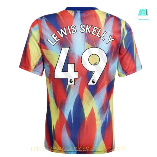 2025-2026 Arsenal Pre-Match Shirt (Victory Blue) - Kids (Lewis Skelly 49)