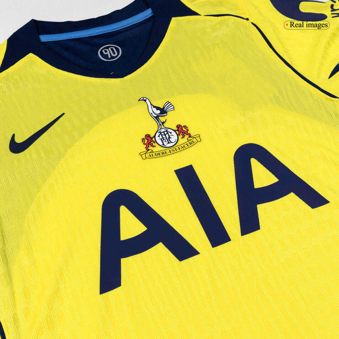 Tottenham Hotspur Third Away Authentic Soccer Jersey 2025/26
