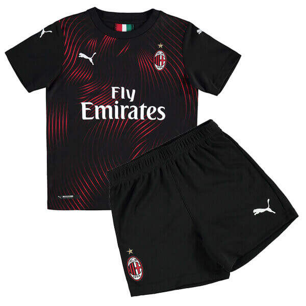 Kids AC Milan Third 2019-20 Soccer Suits ShirtShorts - Official