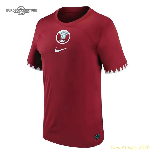 Authentic Qatar 20222023 Home Jersey Climalite Aeroready