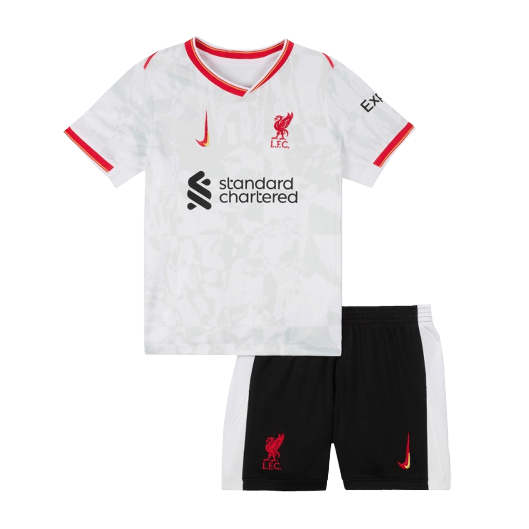 Liverpool Third Away Kids Soccer Jerseys Kit