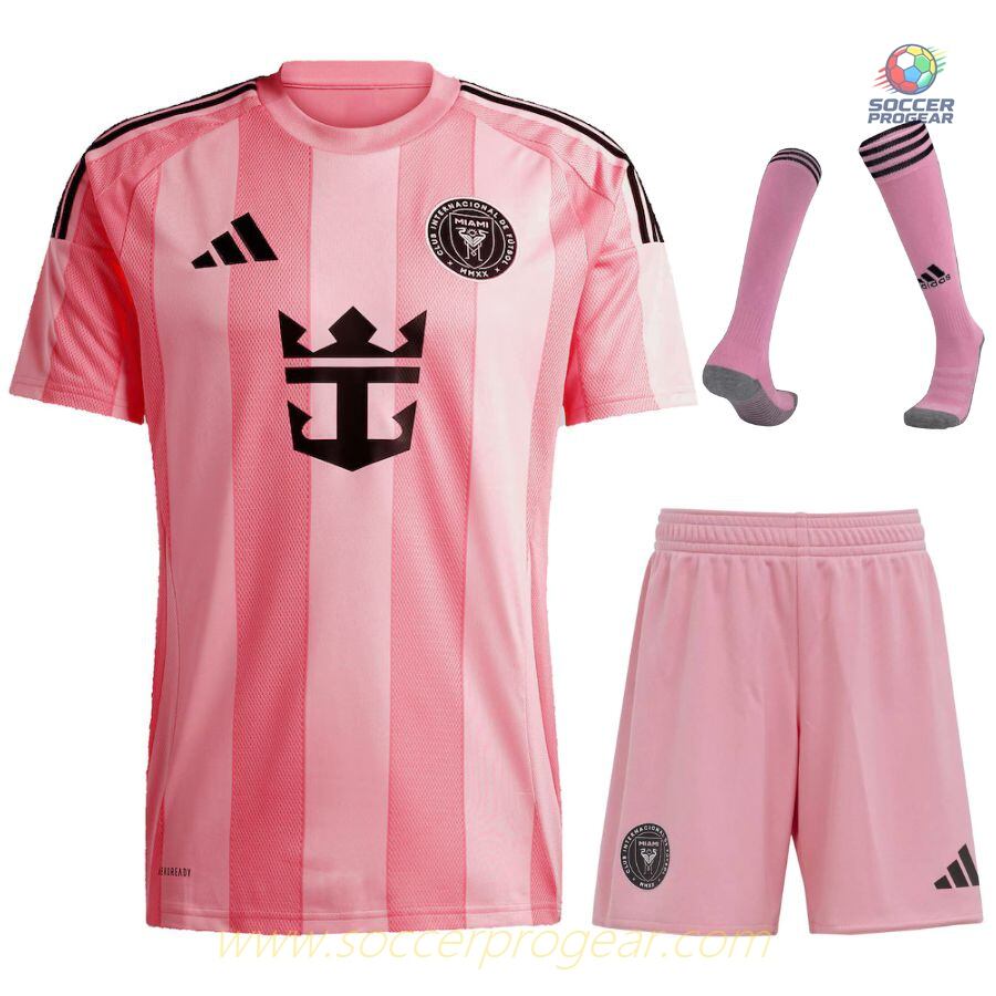 Inter Miami Home Football Soccer Jersey Children Football Jersey 2025/26 Collection