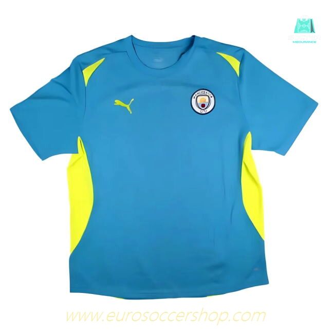 2024-2025 Man City Training Shirt Pro (Blue)